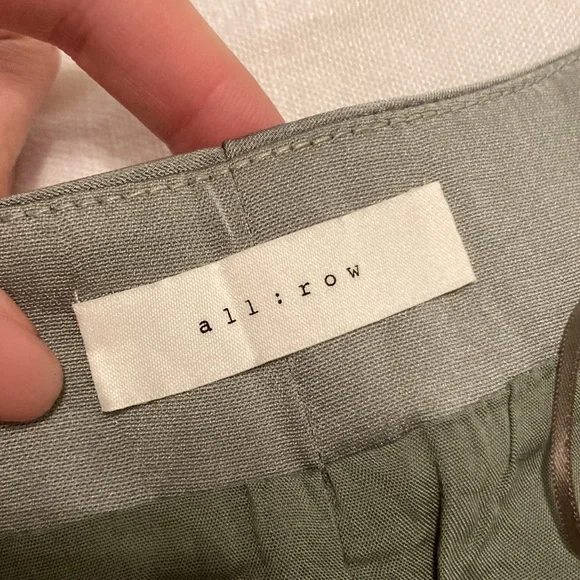 All:Row pistachio green slip skirt - Picture 5 of 14